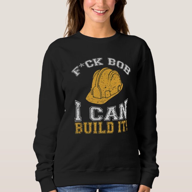 Bob Builder I Builder och Construction Worker T Shirt (Framsida)