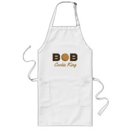 Bob cookie Kung Långt Förkläde