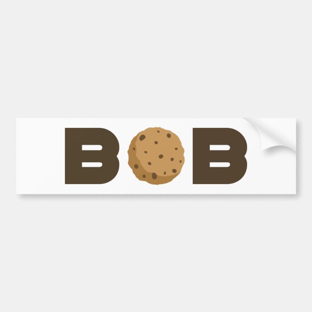 Bob cookie-stötdekal bildekal (Framsidan)