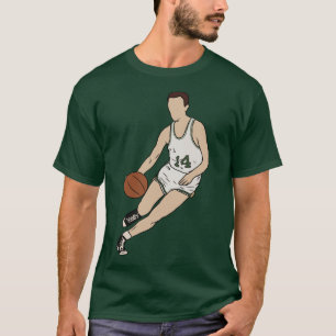 Bob Cousy Dribbling T Shirt