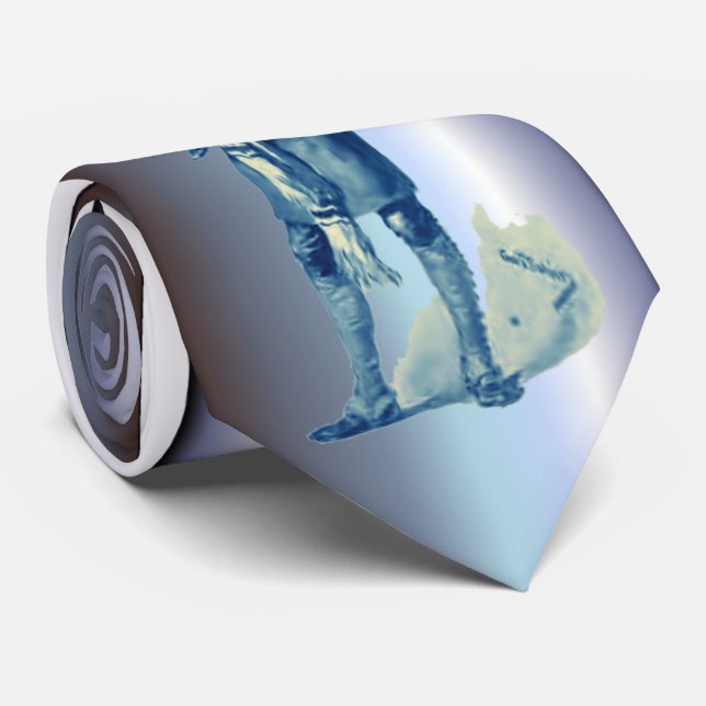 Bob Cratchit Holding Tiny Tim jul Sång Slips (Rullad)