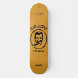 Bob Dobbs Slack Mini Skateboard Bräda 18,5 Cm