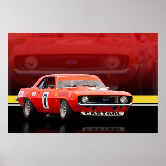 Bob Jane Camaro Poster (Framsidan)