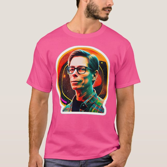 Bob Lazar Illustration T Shirt (Framsida)