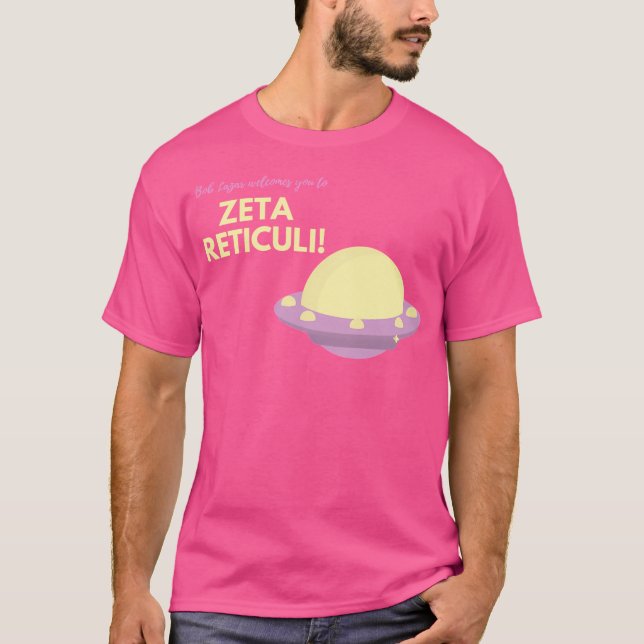 Bob Lazar'S Zeta Reticuli T Shirt (Framsida)