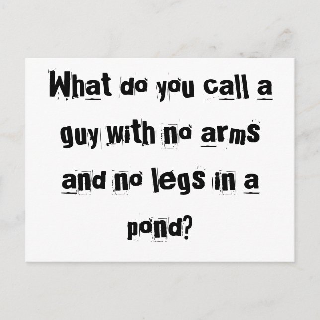 Bob MANekin postkort Vykort (Framsida)