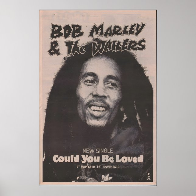 BOB MARLEY Affisch - 1978 original NME - Could you (Framsidan)