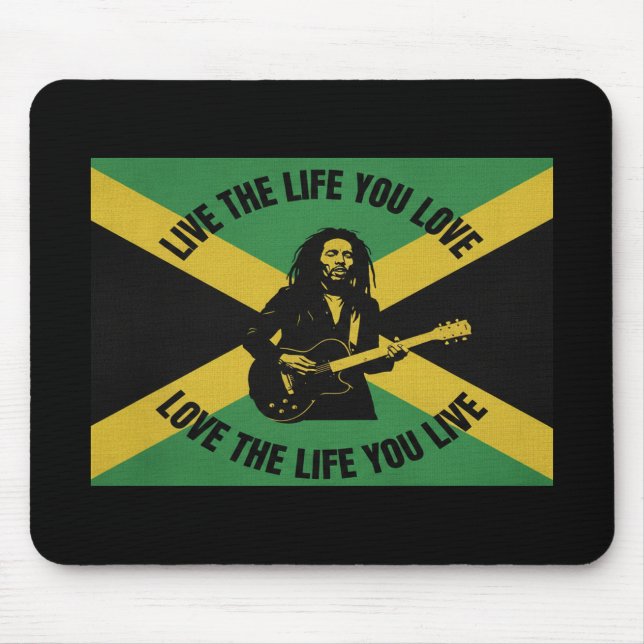 Bob Marley Mouse Pad Musmatta (Framsidan)