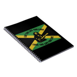 Bob Marley Notebook Anteckningsbok