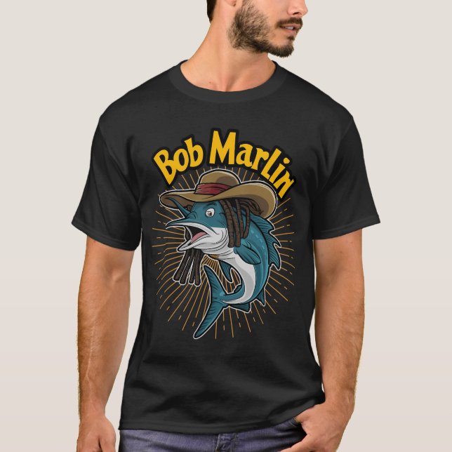 Bob Marlin T Shirt (Framsida)