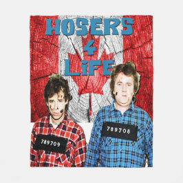 Bob och Doug McKenzie - Hosers 4 Life Fleecefilt