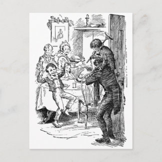 Bob och Tiny Tim Vykort