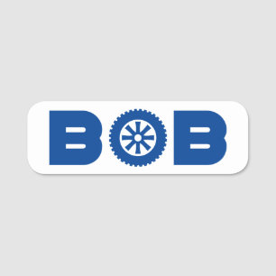 Bob Petrol Head Namnbricka