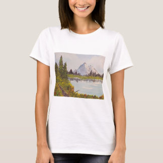 Bob Ross Stil målning nr 1 T Shirt