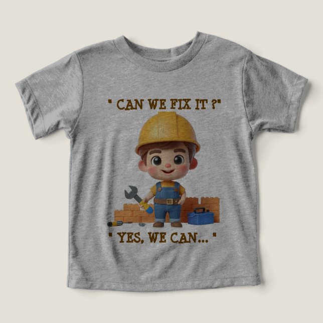 Bob the Builder child T Shirt (Design Framsida)