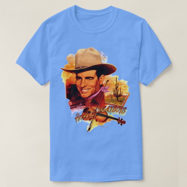 Bob Wills Cache T Shirt (Design framsida)