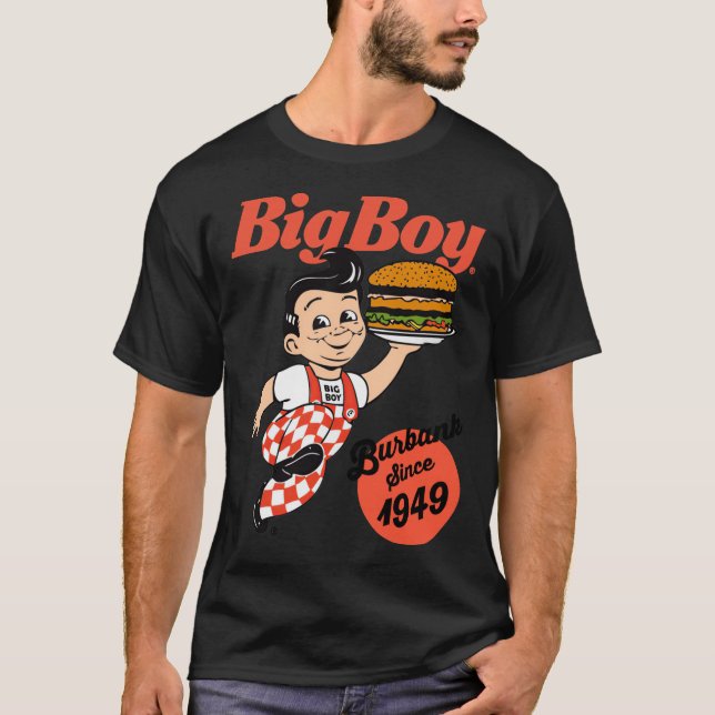 Bob&x27;s Big Boy Burger Burbank sedan 1949 Classi T Shirt (Framsida)