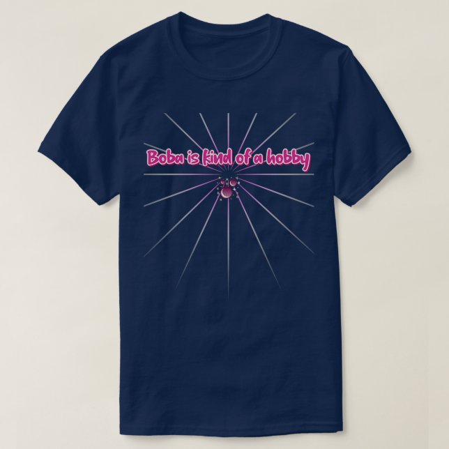 Boba är en hobby t shirt (Design framsida)