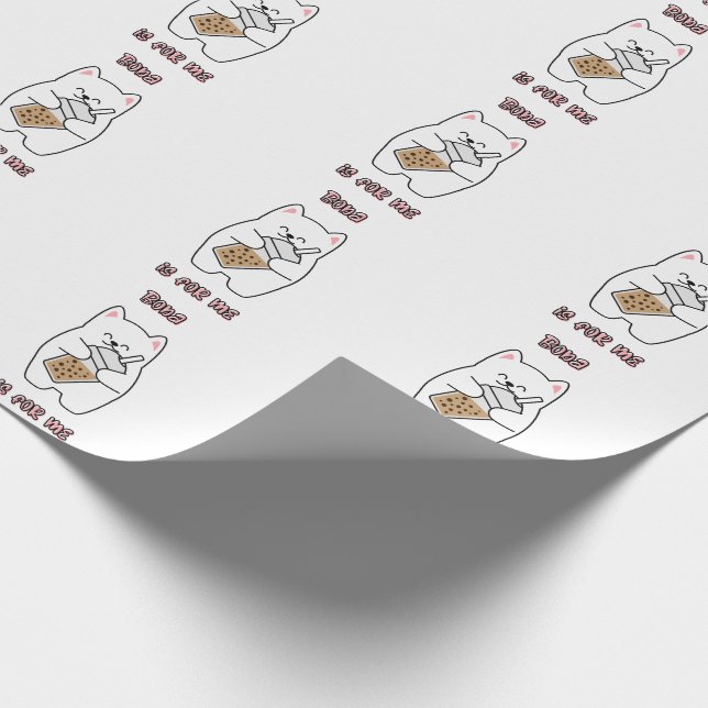 Boba Är För Mig Presentpapper (Hörn)