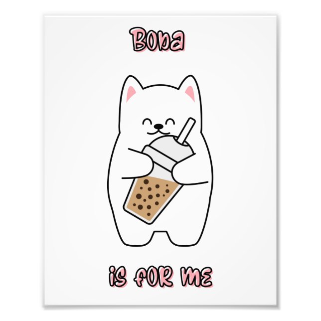 Boba är till mig fototryck (Framsidan)