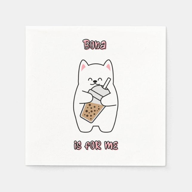 Boba är till mig pappersservett (Framsidan)