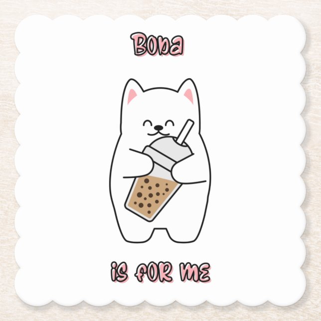 Boba är till mig underlägg papper (Framsida)