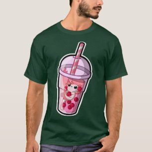 Boba Axolotl Kawaii Axolotl Älskare Bubble Tea Jap T Shirt