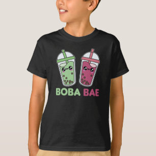 Boba Bae - Bubble Tea Kawaii Boba Tea Kärlek T Shirt