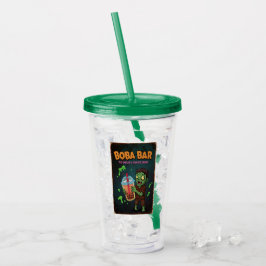 Boba Bar – De odödas favoritakryl tumlare Take Away Mugg