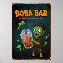 Boba Bar – De odödas favoritdryck! Affisch