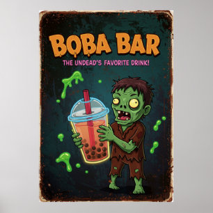 Boba Bar – De odödas favoritdryck! Affisch