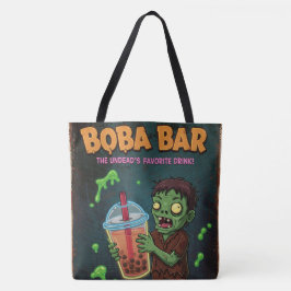 Boba Bar – De odödas favoritdryck! Tote Bag Tygkasse
