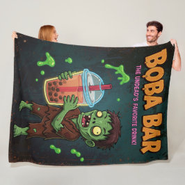 Boba Bar – Fläskmjuk filta Fleecefilt