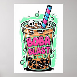 Boba Blast – Drick eller dö! Affisch