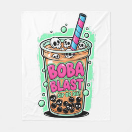 Boba Blast – Drick eller dö! – Flanellfilt Fleecefilt