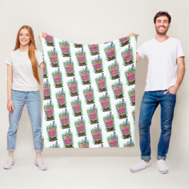 Boba Blast – Drick eller dö! Flanellfilt Fleecefilt