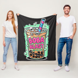 Boba Blast – Drick eller dö! – Flanellfilt Fleecefilt