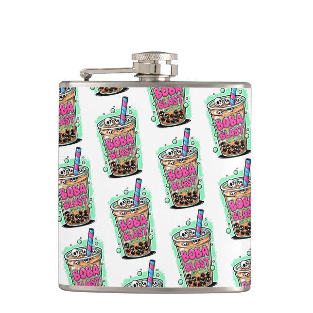 Boba Blast – Drick eller dö! Kanna Fickplunta (Framsidan)