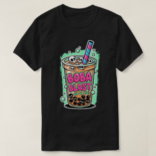 Boba Blast – Drick eller dö! Mörk T-Shirt