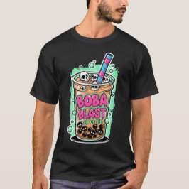 Boba Blast – Drick eller dö! Mörk T-Shirt