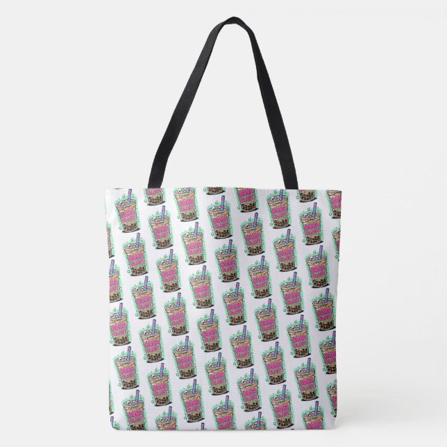 Boba Blast – Drick eller dö! Tote Bag Tygkasse (Framsida)