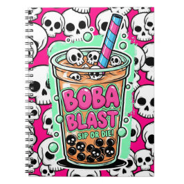 Boba Blast – Sip or Die!  Anteckningsbok