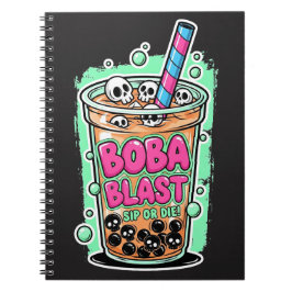 Boba Blast – Sip or Die!  Anteckningsbok