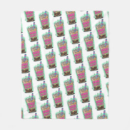 Boba Blast – Sip or Die! Fleece Blanket