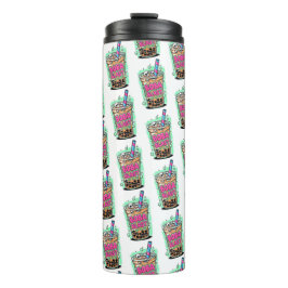 Boba Blast – Sip or Die! Thermal Tumbler