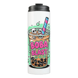 Boba Blast – Sip or Die! Thermal Tumbler