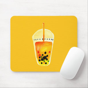 Boba Bubble tekonst illustration Musmatta
