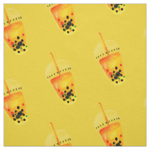 Boba Bubble tekonst illustration Tyg