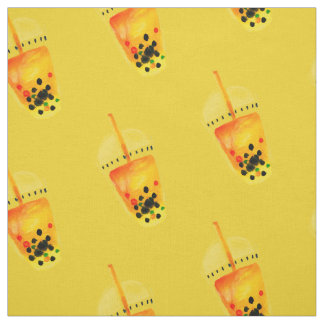 Boba Bubble tekonst illustration Tyg