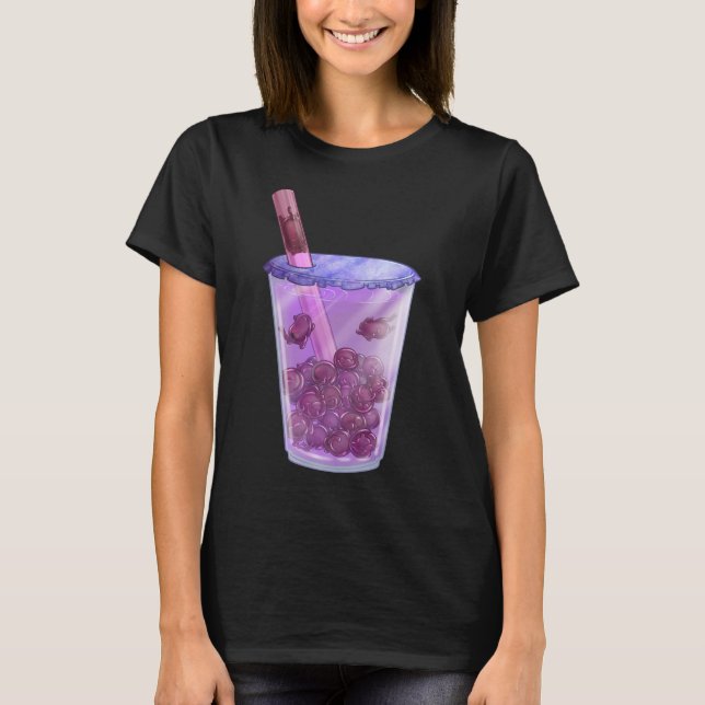 Boba Cats T Shirt (Framsida)